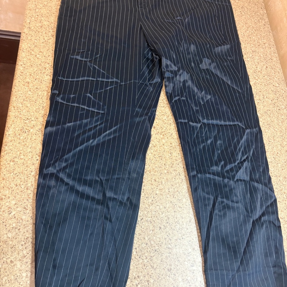 Banana Republic Navy Pinstripe Blazer - Picture 10 of 14